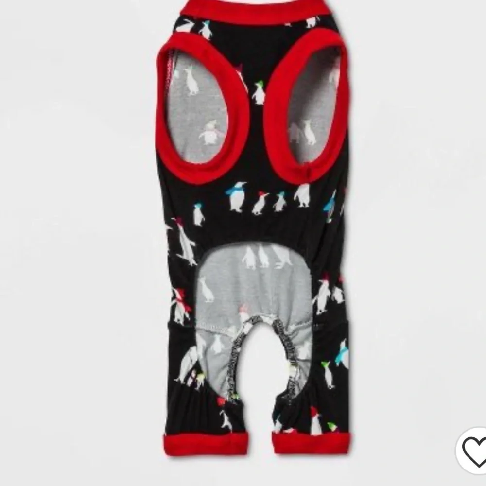 Wondershop Dog and Cat Holiday Penguins Print Matching Family Pajama Set XS